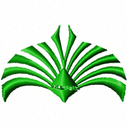 Flowers And Tree Embroidery Design 4